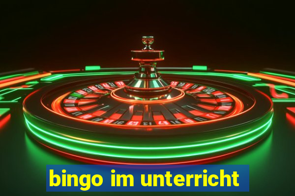 bingo im unterricht