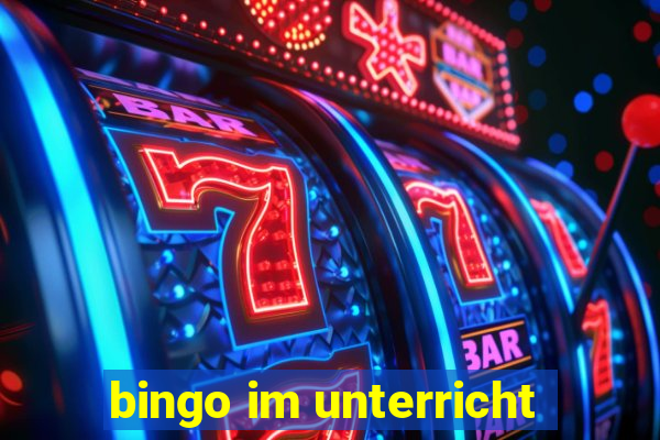 bingo im unterricht