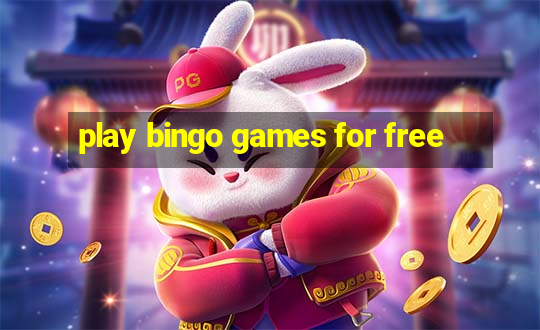 play bingo games for free