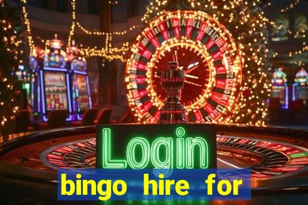 bingo hire for parties birmingham