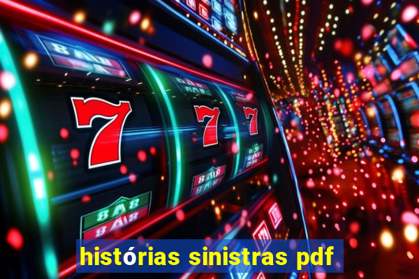 histórias sinistras pdf