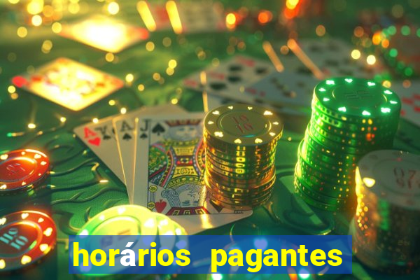 horários pagantes pg soft