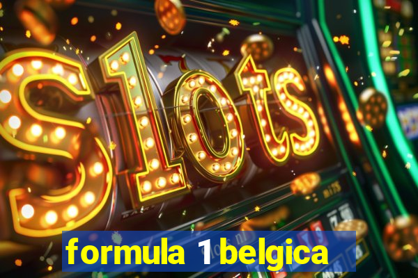 formula 1 belgica