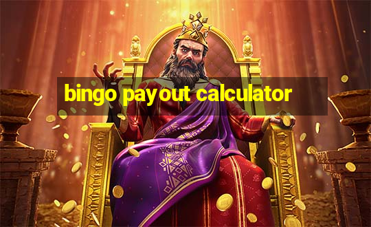 bingo payout calculator