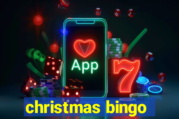 christmas bingo