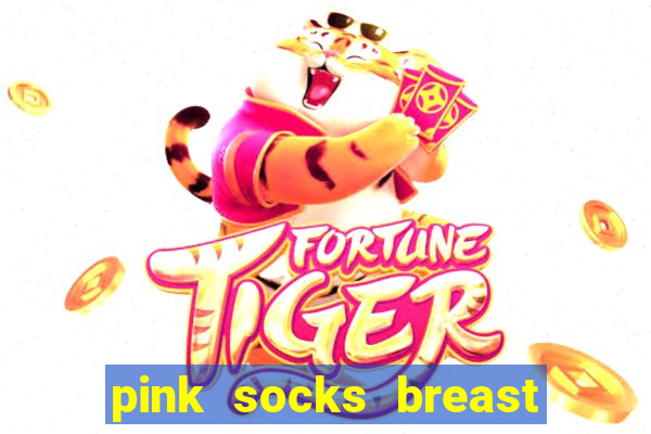 pink socks breast cancer awareness football