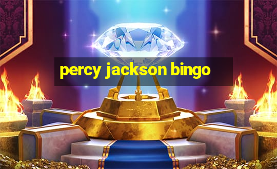 percy jackson bingo