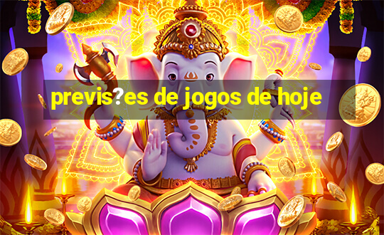 previs?es de jogos de hoje