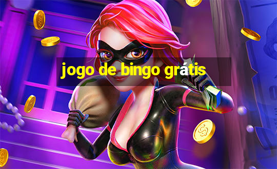 jogo de bingo grátis