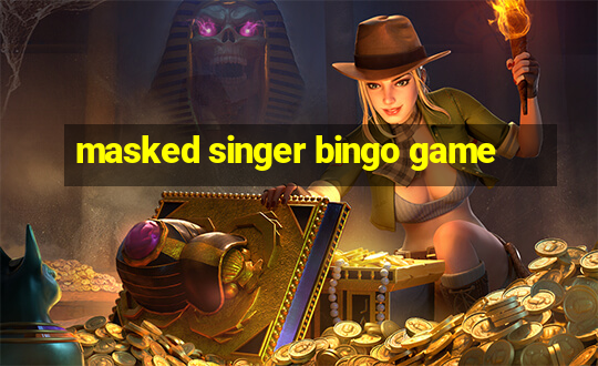 masked singer bingo game