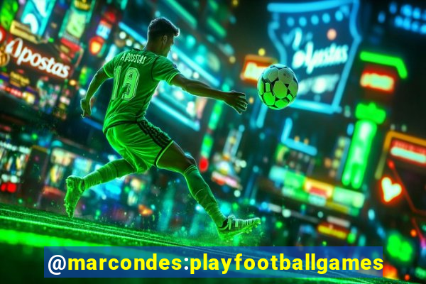 @marcondes:playfootballgames bingo football