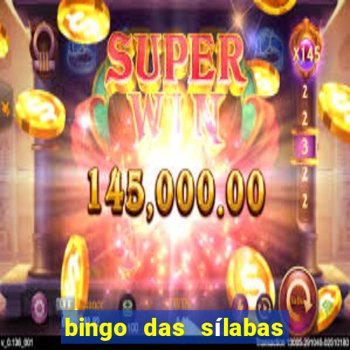 bingo das sílabas como jogar