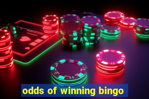 odds of winning bingo