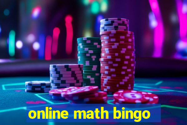 online math bingo