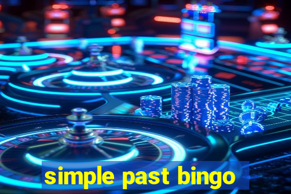 simple past bingo