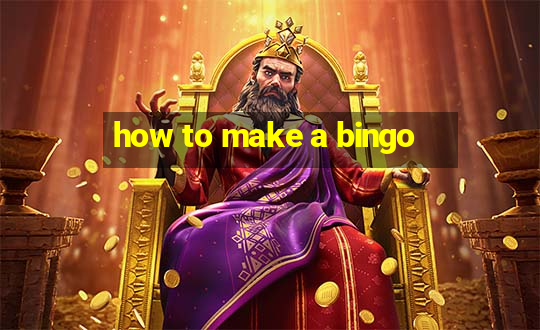 how to make a bingo