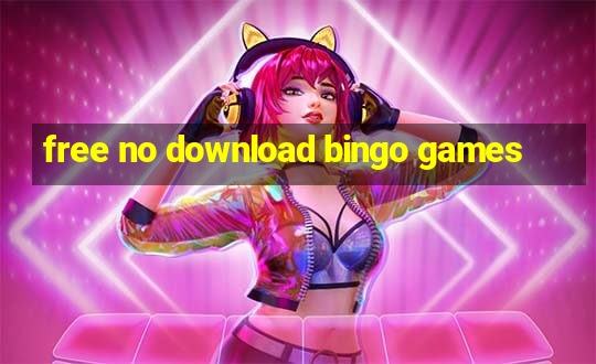 free no download bingo games