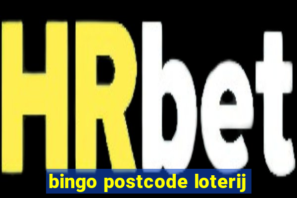 bingo postcode loterij