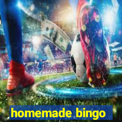 homemade bingo