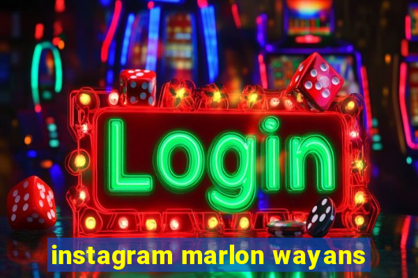 instagram marlon wayans