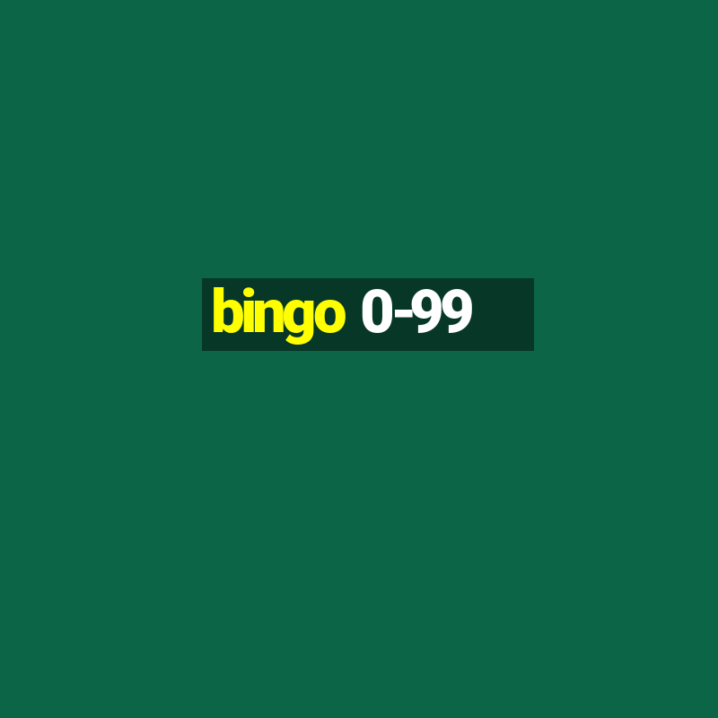 bingo 0-99