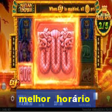 melhor horário para jogar fortune coelho hoje