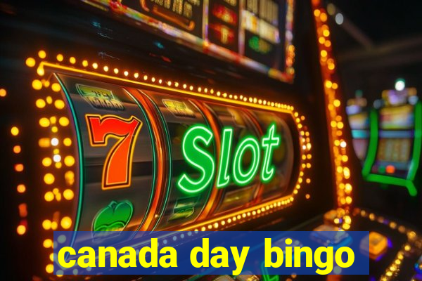 canada day bingo