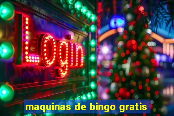 maquinas de bingo gratis