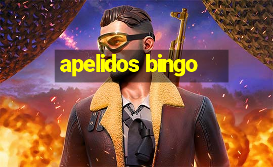 apelidos bingo