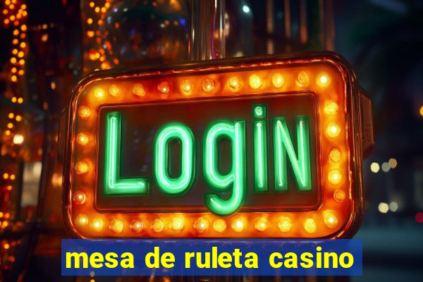 mesa de ruleta casino