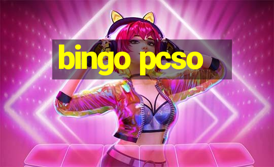 bingo pcso