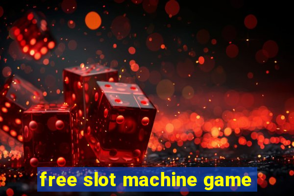 free slot machine game