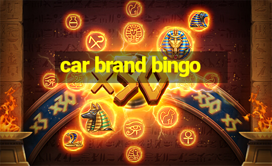 car brand bingo