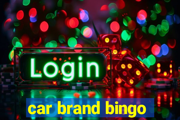 car brand bingo