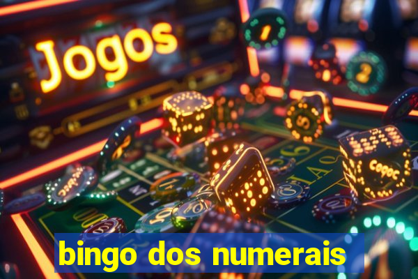 bingo dos numerais