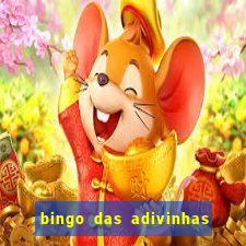 bingo das adivinhas para imprimir