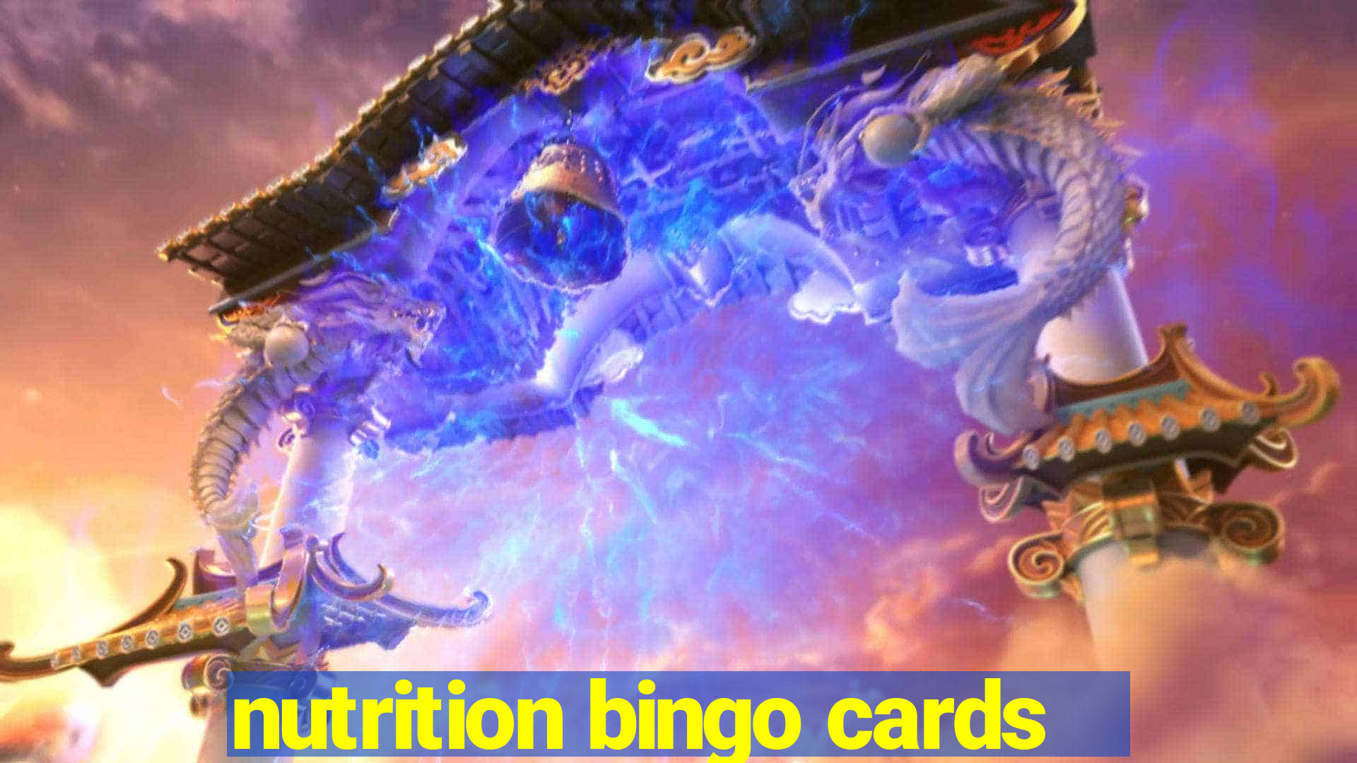 nutrition bingo cards