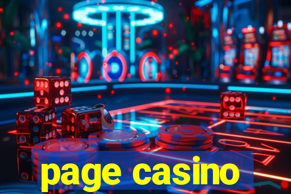 page casino