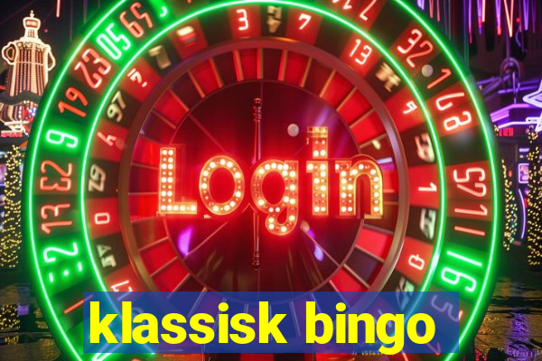 klassisk bingo