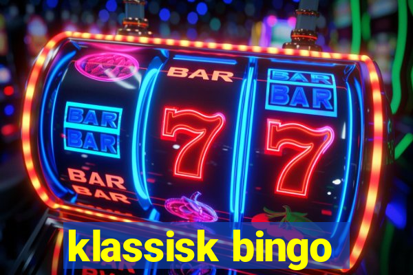 klassisk bingo