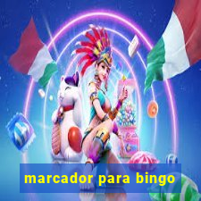 marcador para bingo