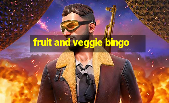 fruit and veggie bingo