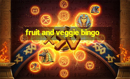 fruit and veggie bingo