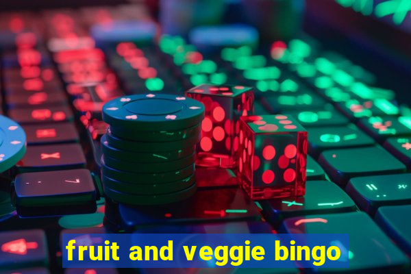 fruit and veggie bingo