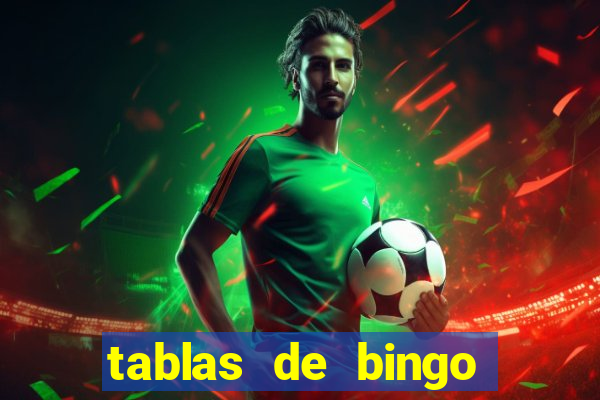 tablas de bingo para imprimir en excel