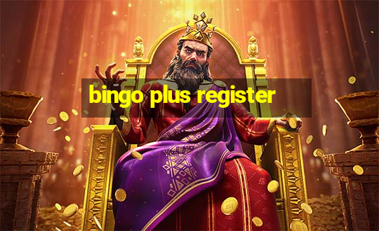 bingo plus register