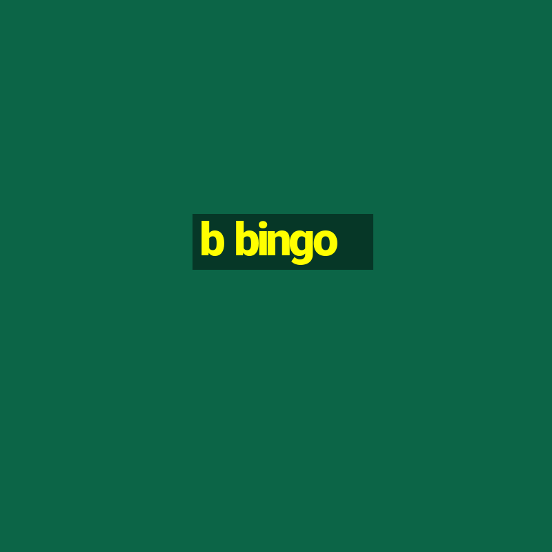 b bingo