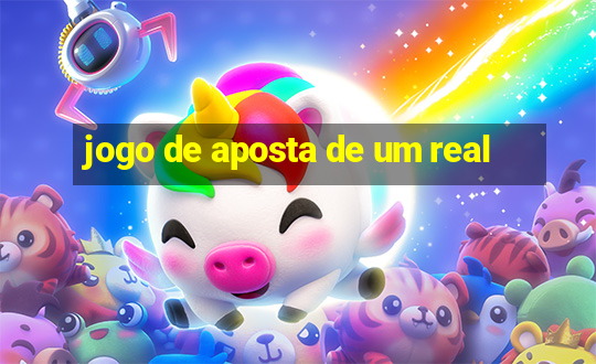 jogo de aposta de um real