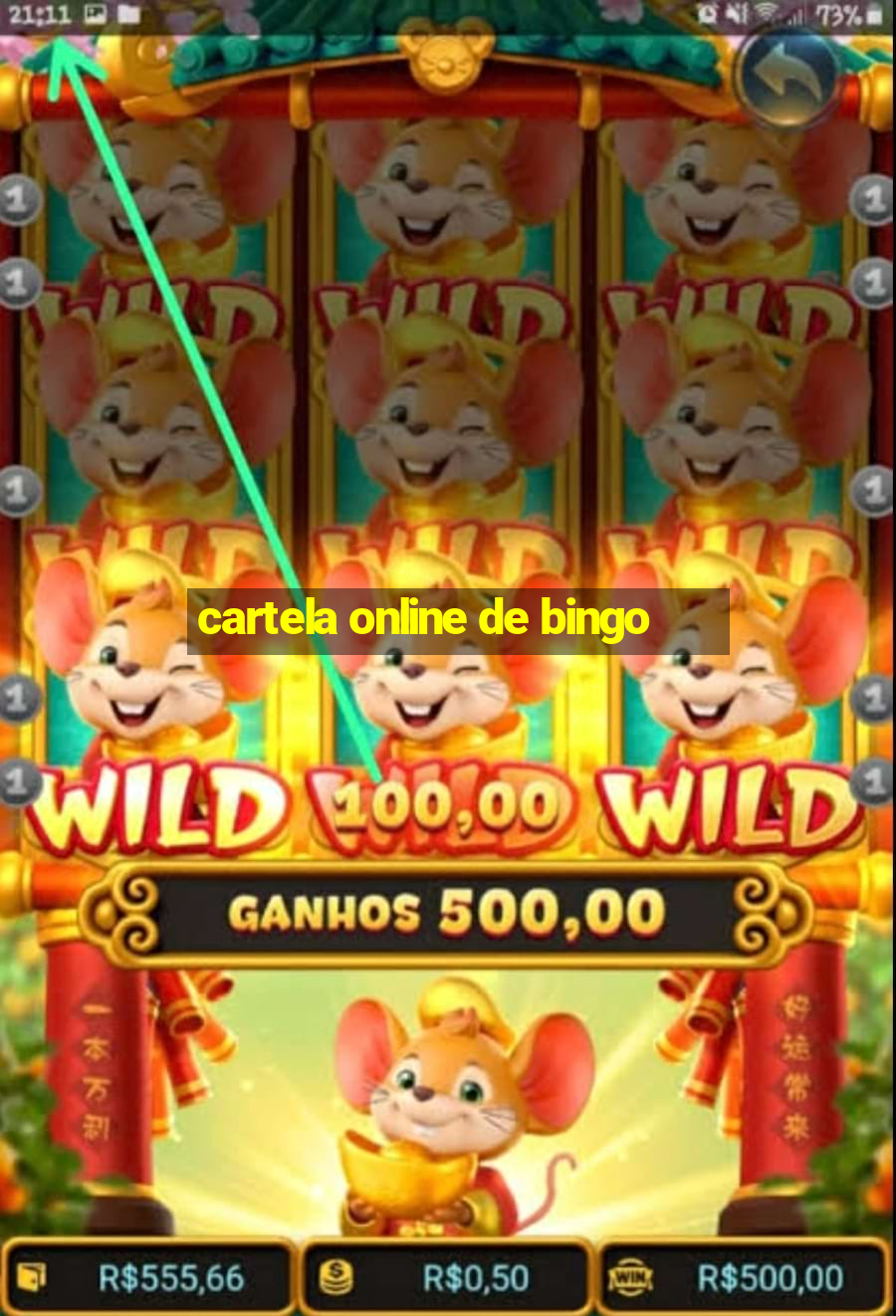 cartela online de bingo