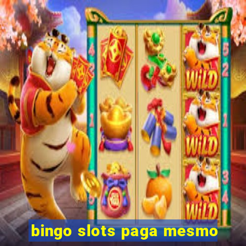 bingo slots paga mesmo